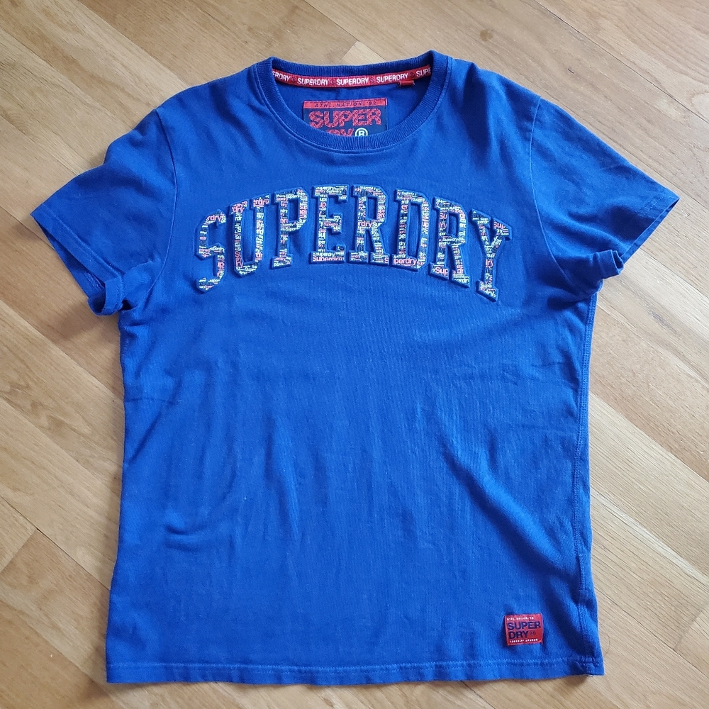 Superdry Men's t shirt blue